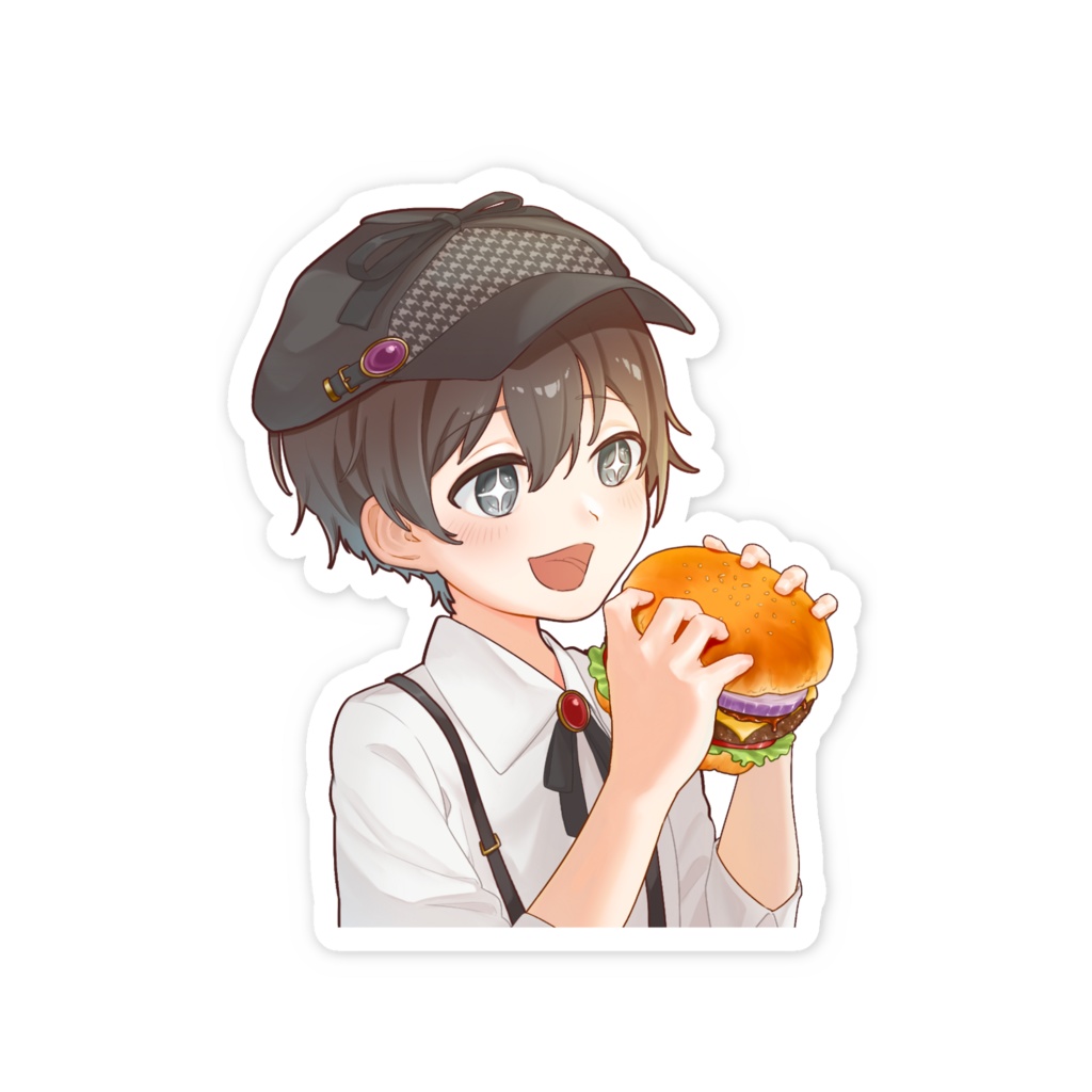 もぐもぐステッカー①