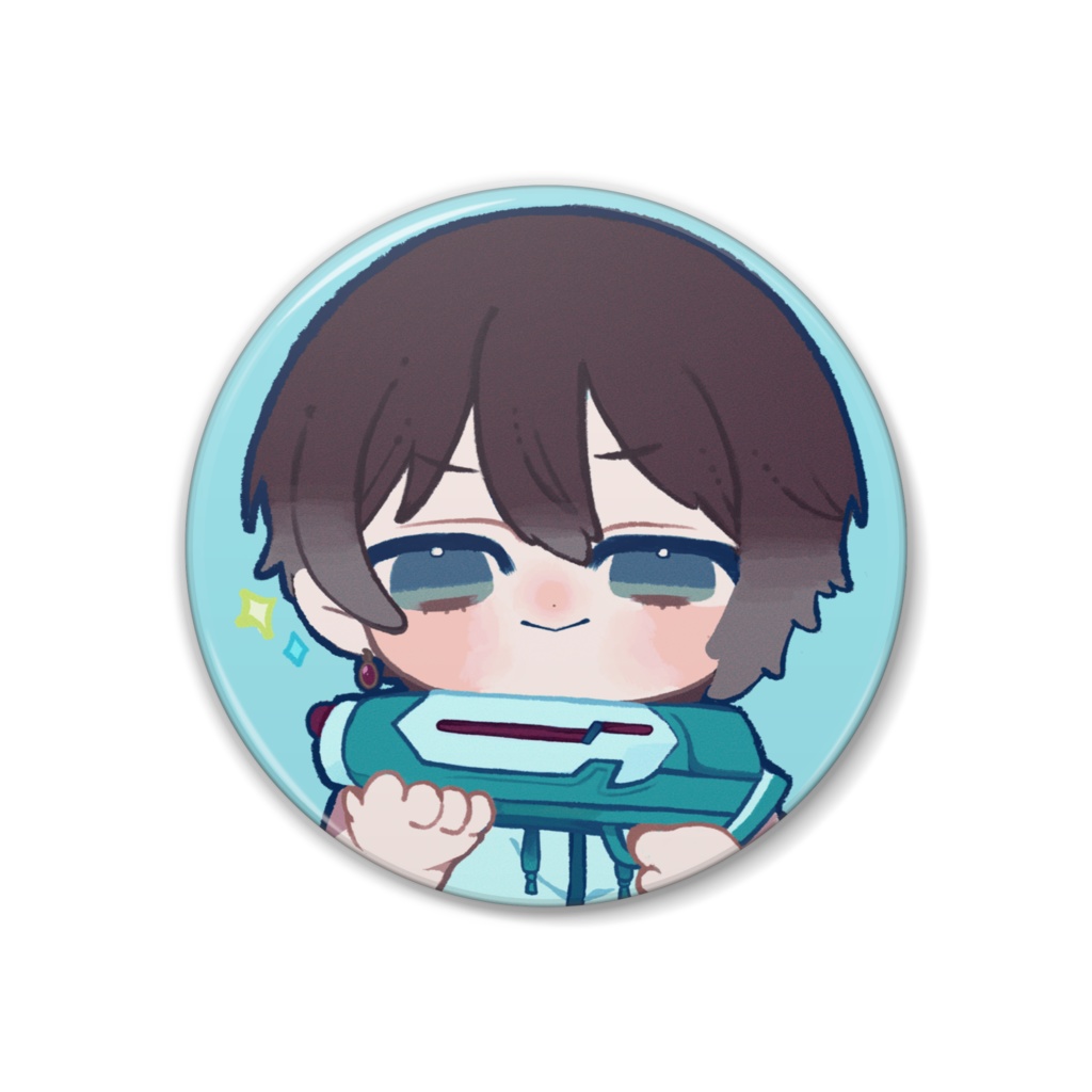 ハフアニミニキャラ缶バッジ