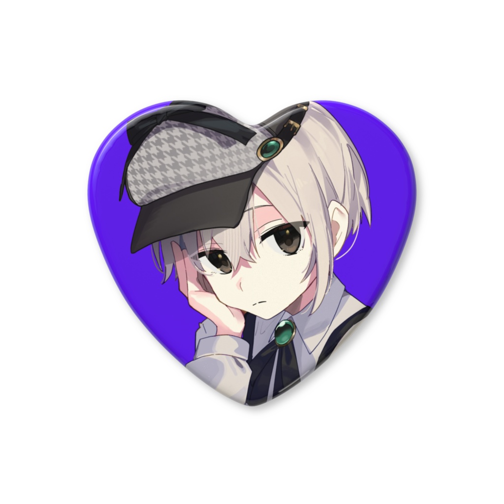 裏森ハート缶バッジ