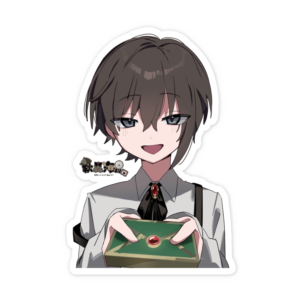 ホワイトデーステッカー