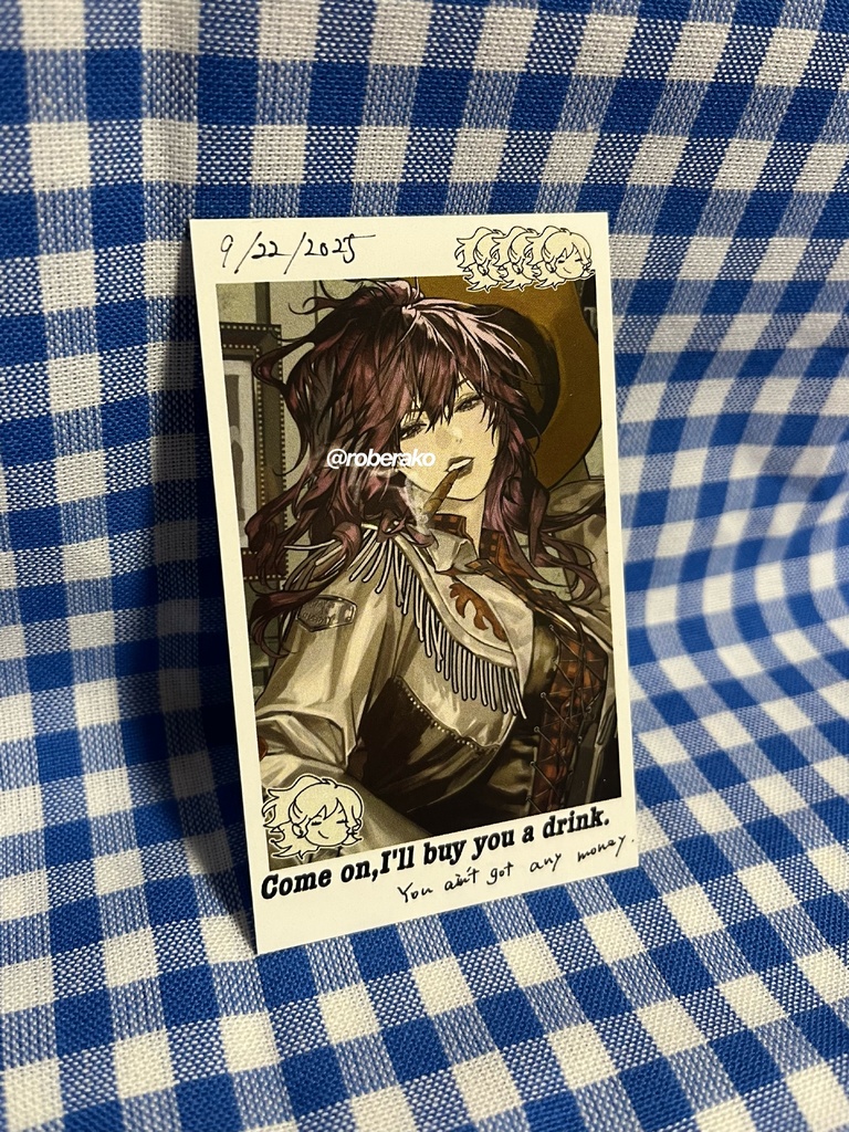 【OC】チェキ風カード(3枚セット)