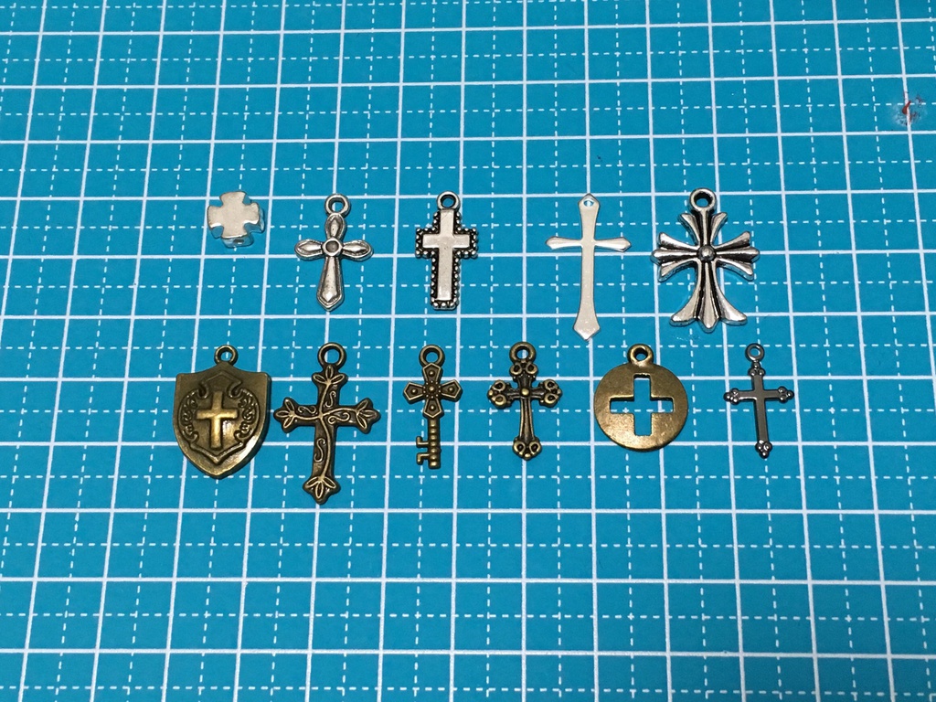 【FF7】マテリアイメージ天然石チョイスアクセサリー②-D【武器】