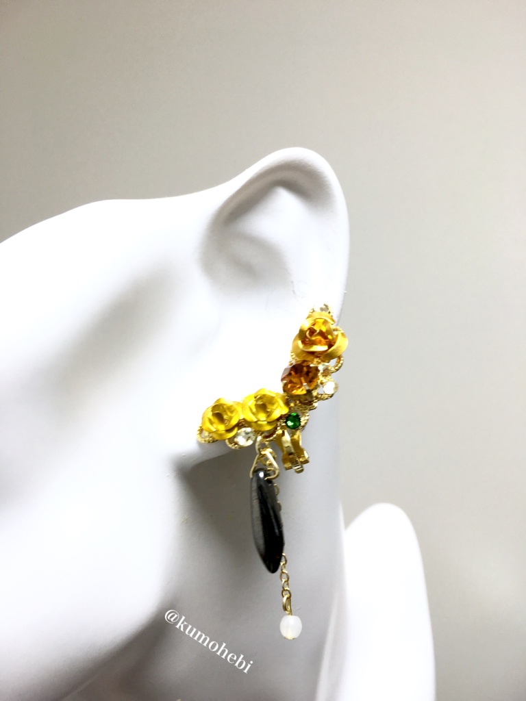 【おそ松さん】十四松イメージのイヤーカフ