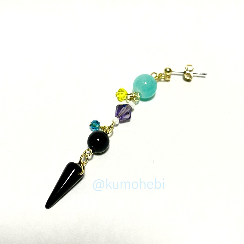 【ツイステ】フロイドイメージピアス(イヤリング)