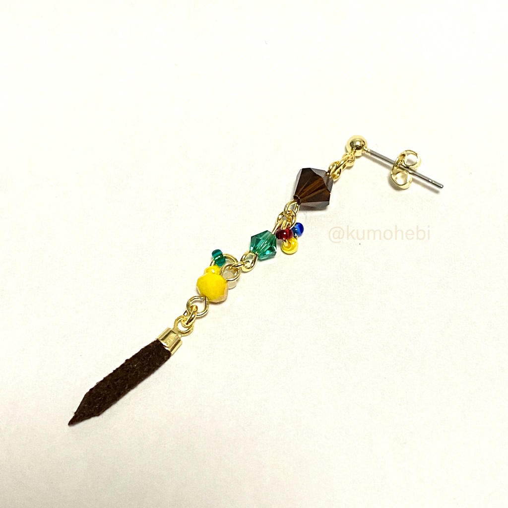 【ツイステ】レオナイメージピアス(イヤリング)