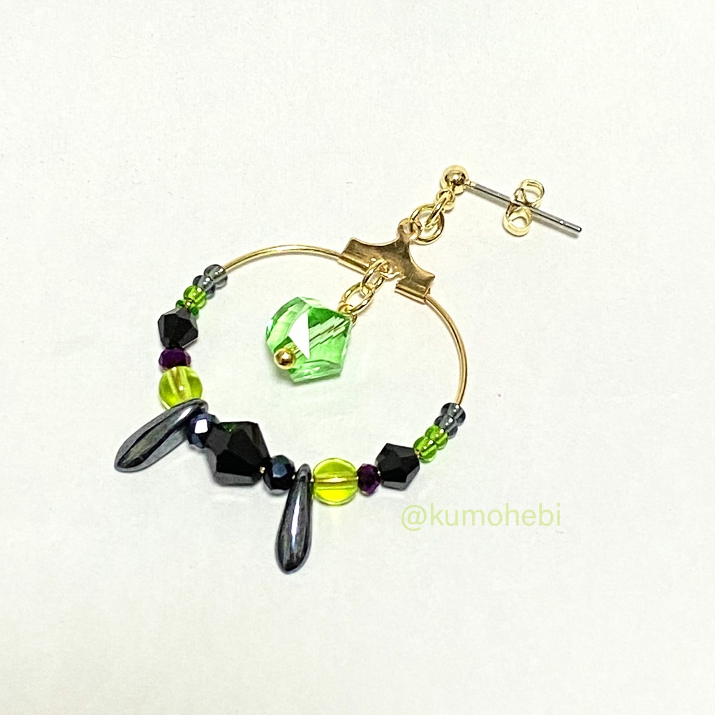 【ツイステ】マレウスイメージピアス(イヤリング)