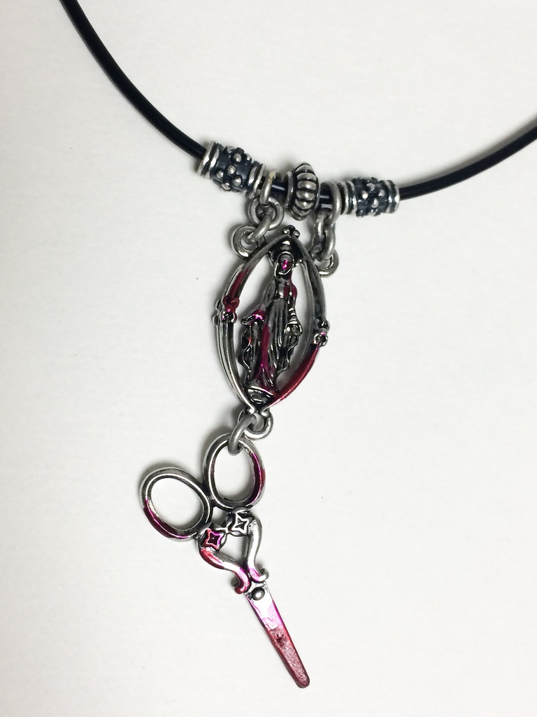 【クロックタワー2】イメージネックレス(古銀)