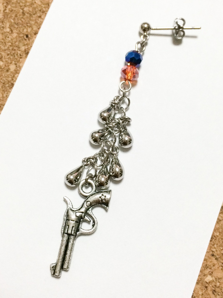 【ジョジョ】5部ミスタイメージピアス（新