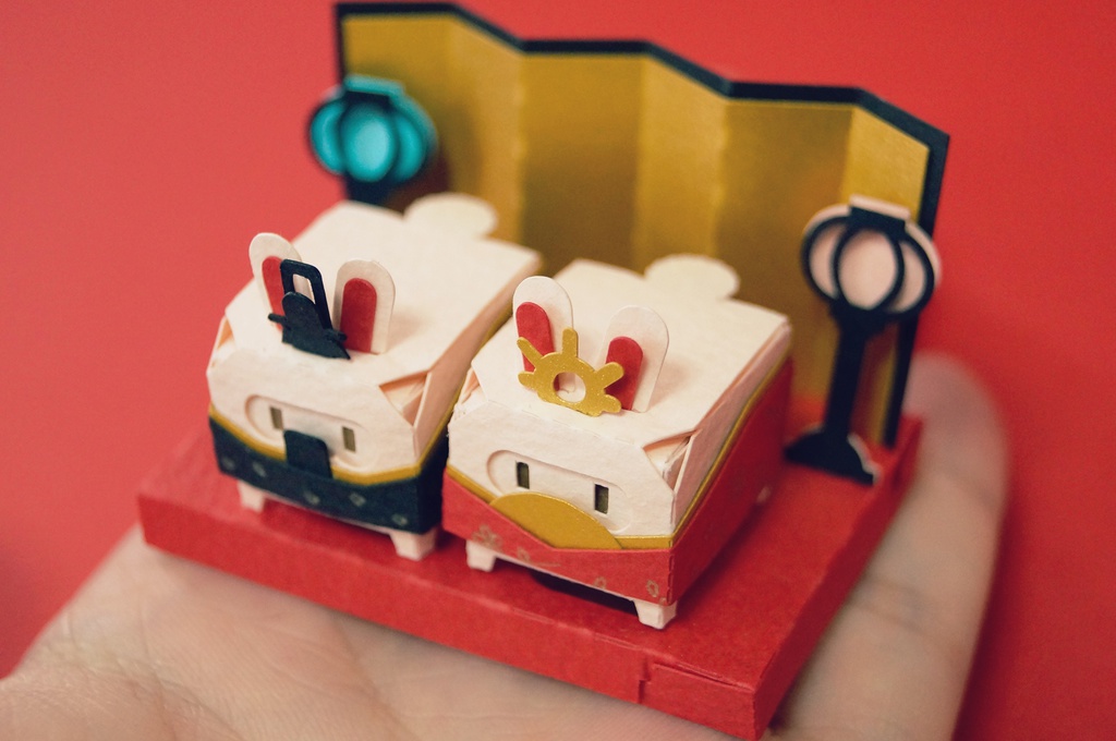 はこねこ ひなまつり うさぎ