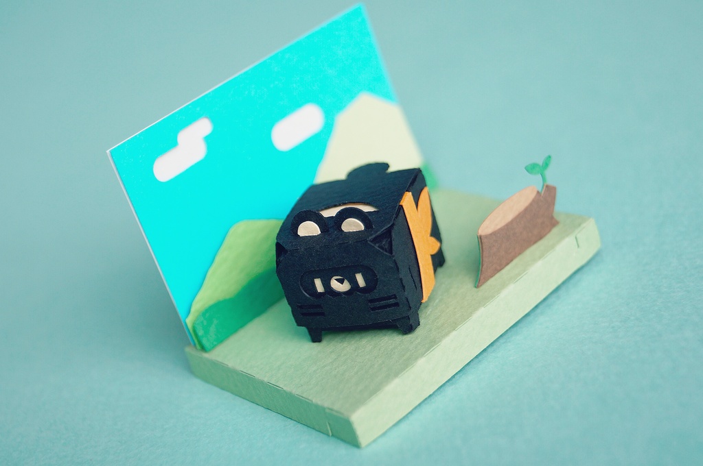 はこねこ くま くろ