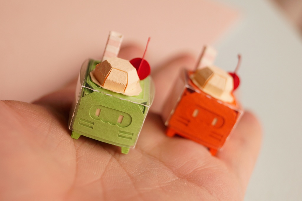 はこねこ クリームソーダ オレンジ