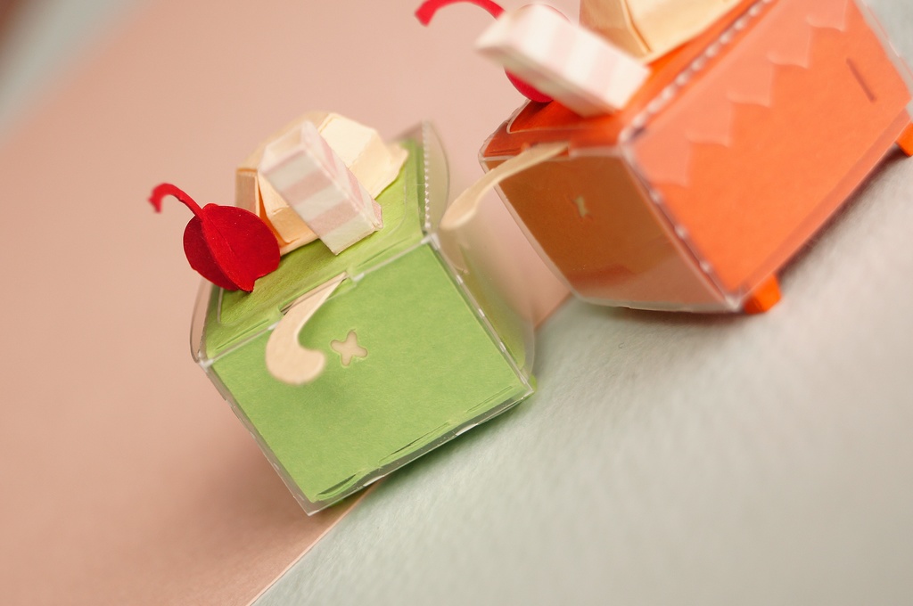 はこねこ クリームソーダ オレンジ