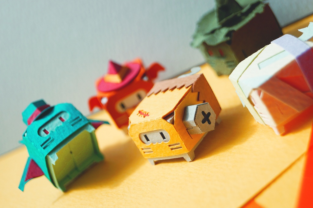 はこねこ フランケンシュタイン イエロー