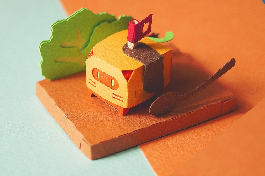 はこねこ オムライス デミグラス