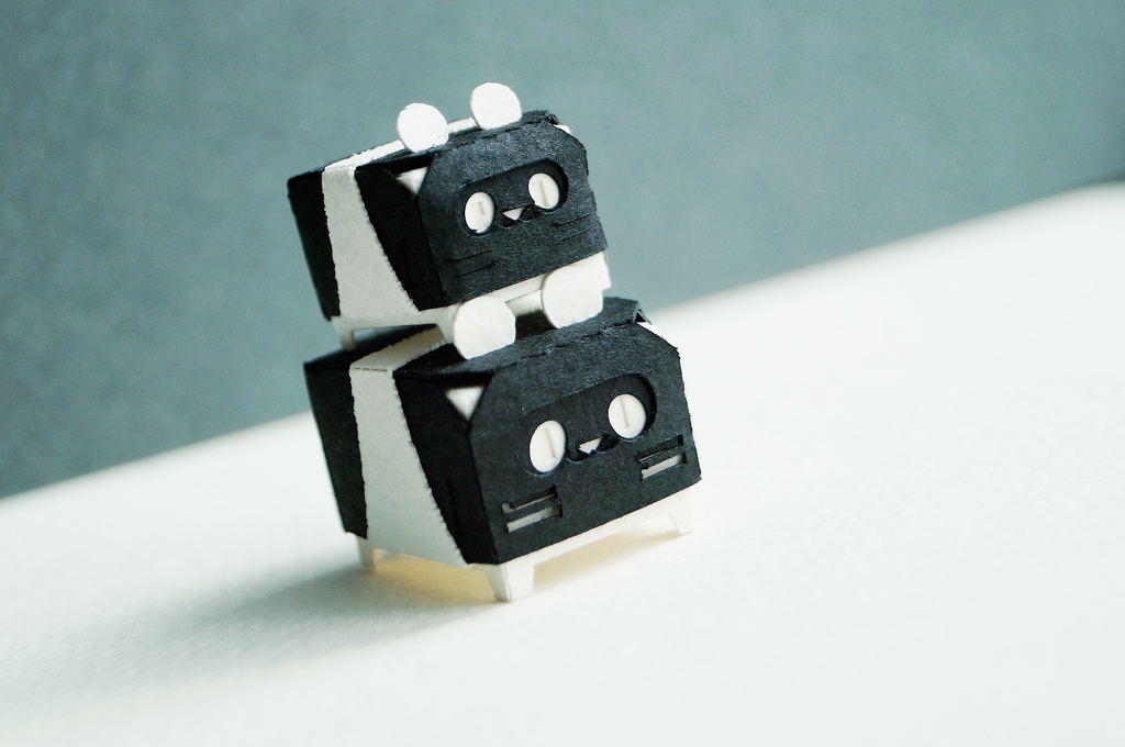 はこねこ パンダのおやこ はんてん