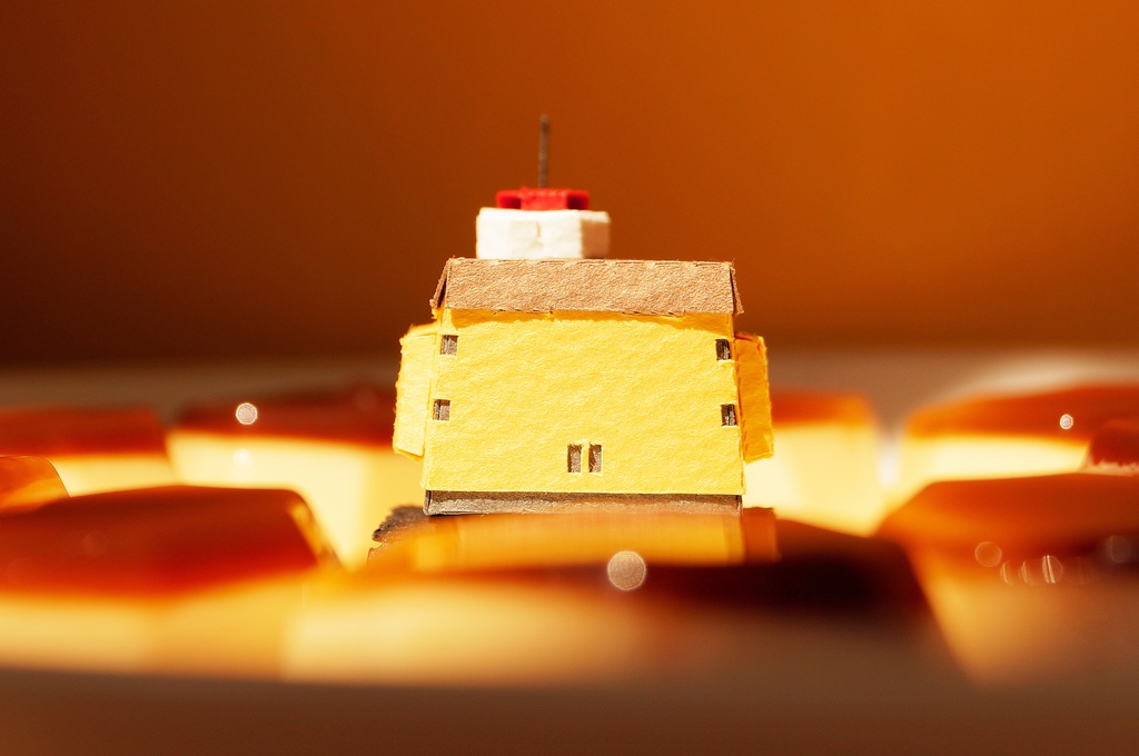 【プリン戦車型ペーパークラフト】プリタン NO.1