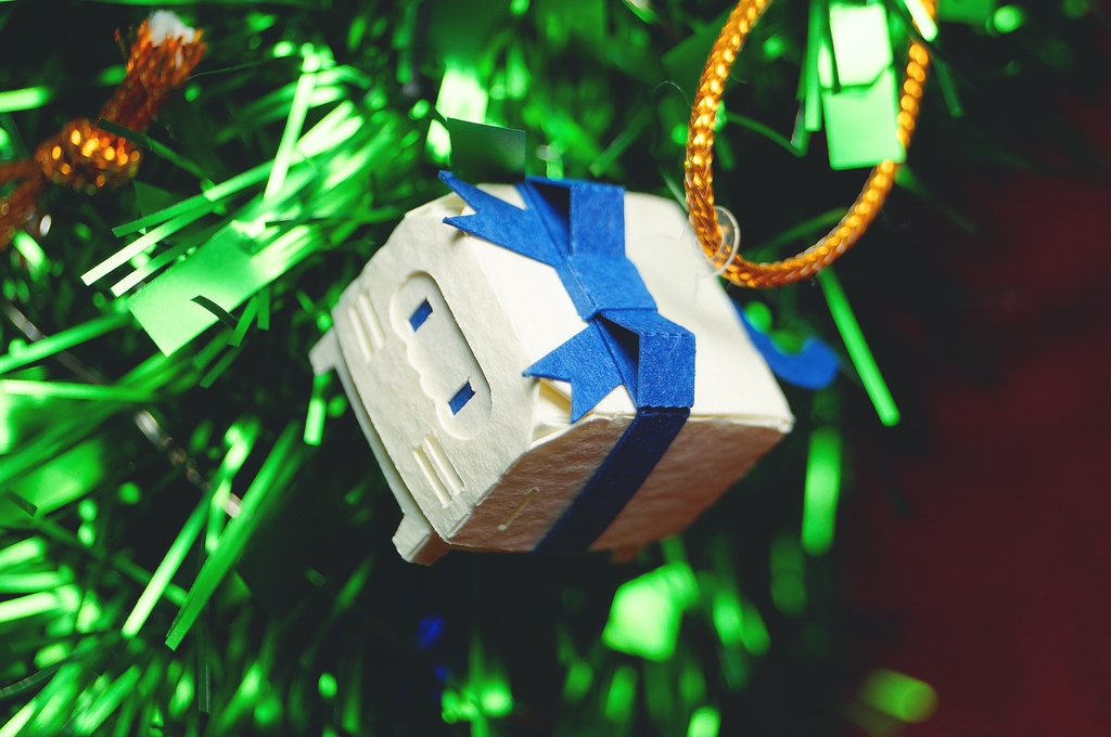 【セットB】はこねこオーナメント4種セット 【ホワイトクリスマス】