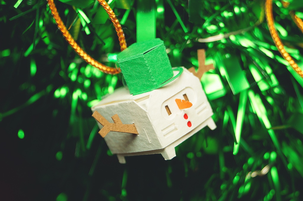 【Aセット】はこねこオーナメント4種セット 【ハッピークリスマス】