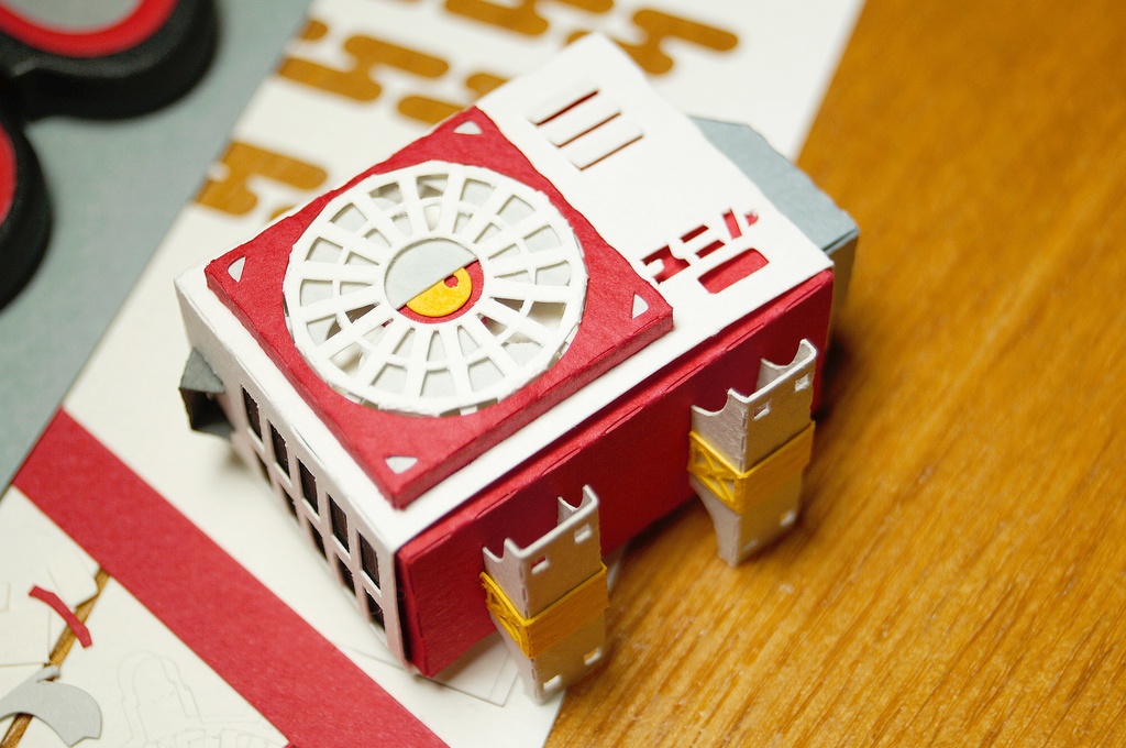 【室外機ペーパークラフト】ユニト 伊-006