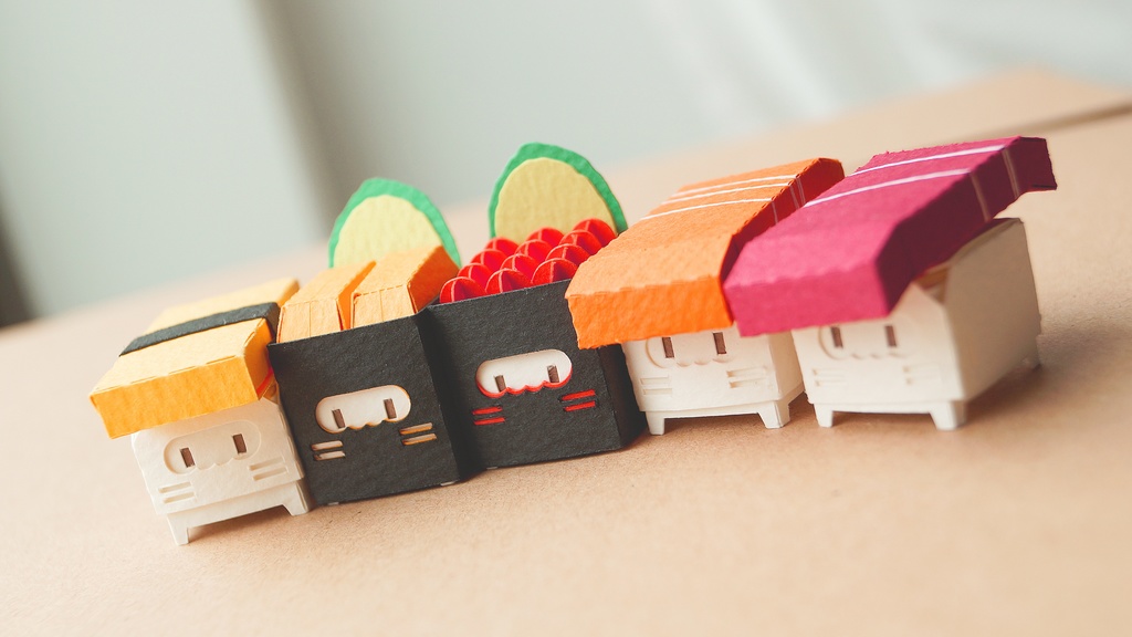 はこねこ おすし サーモン