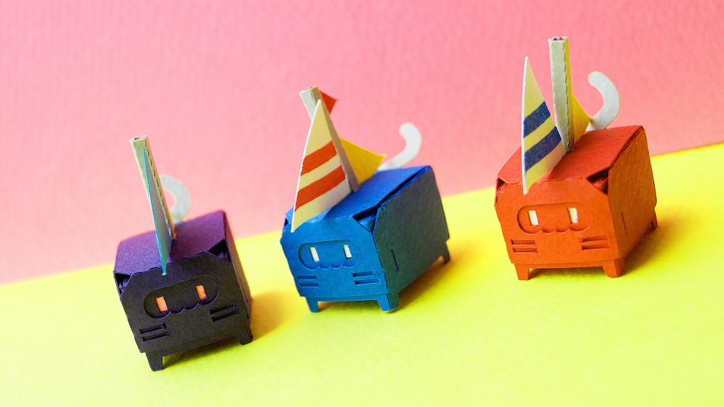 はこねこ ヨット あか