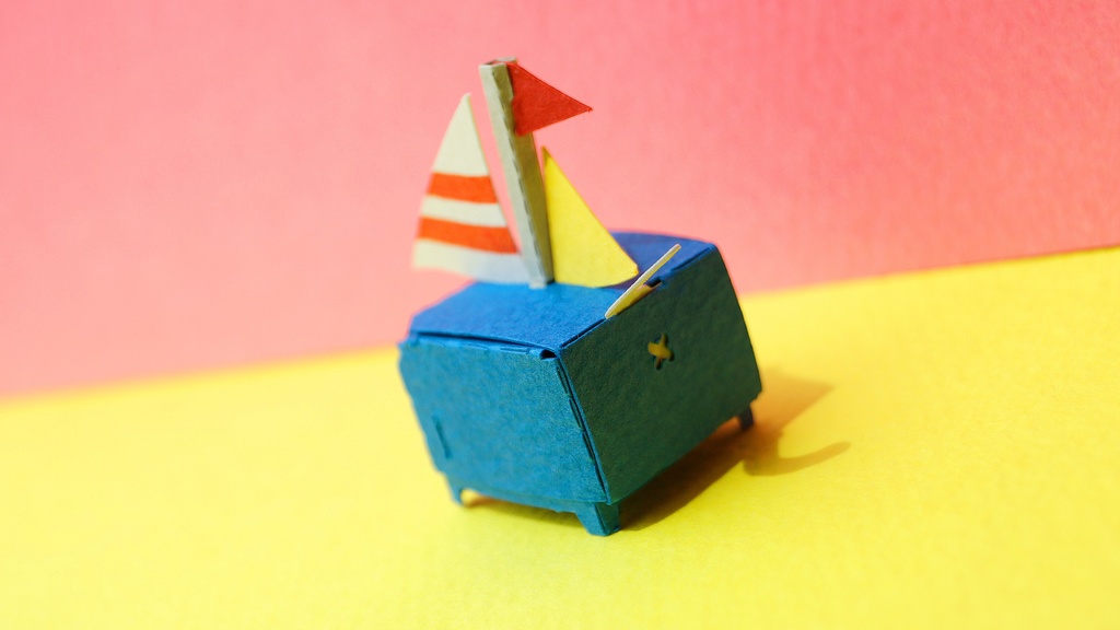 はこねこ ヨット あお