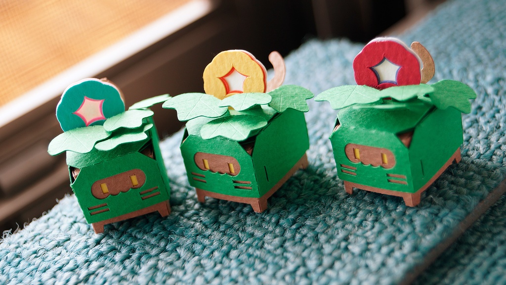 はこねこ あさがお きいろ