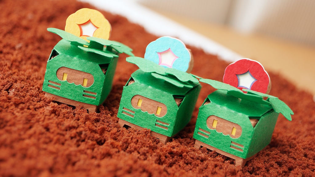 はこねこ あさがお きいろ