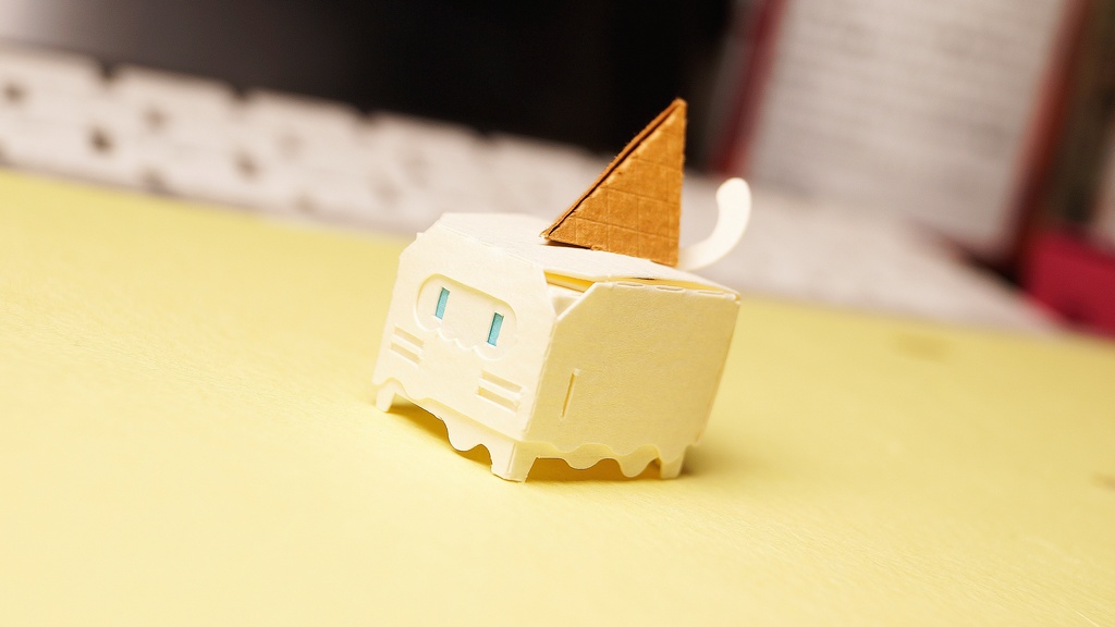 はこねこ ソフトクリーム