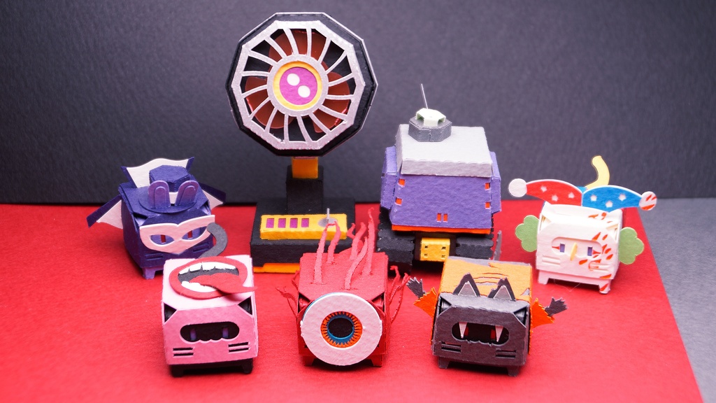 【プリン戦車型ペーパークラフト】プリタン NO.6