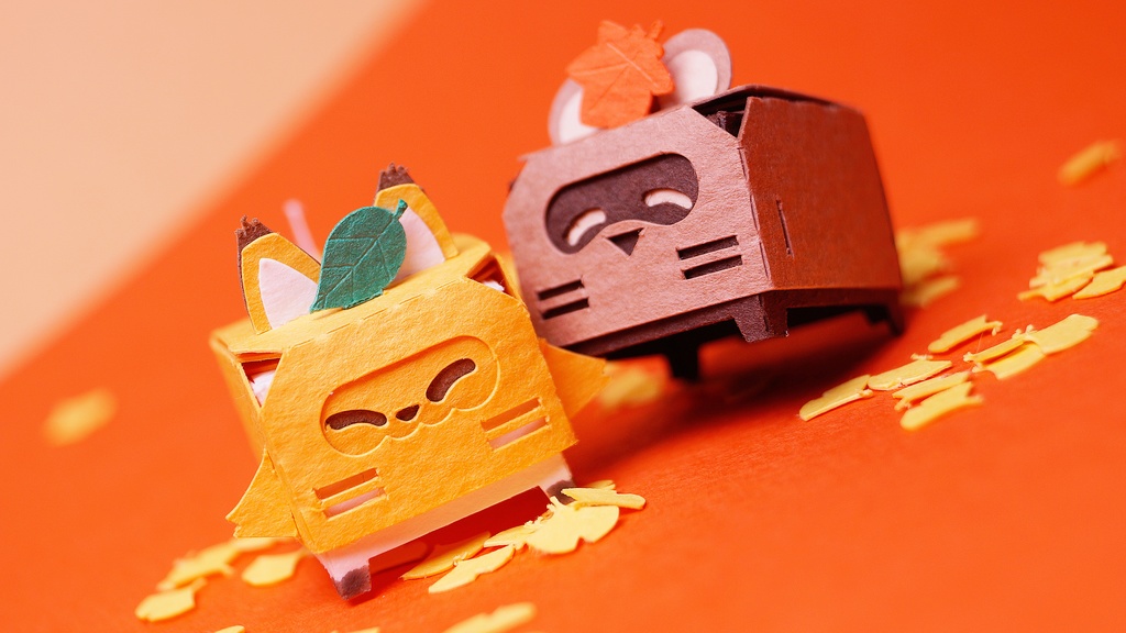 はこねこ きつね