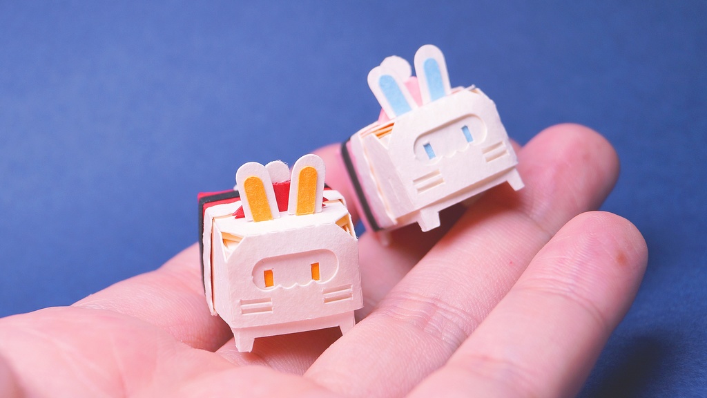 はこねこ サンタクロース うさぎ あか