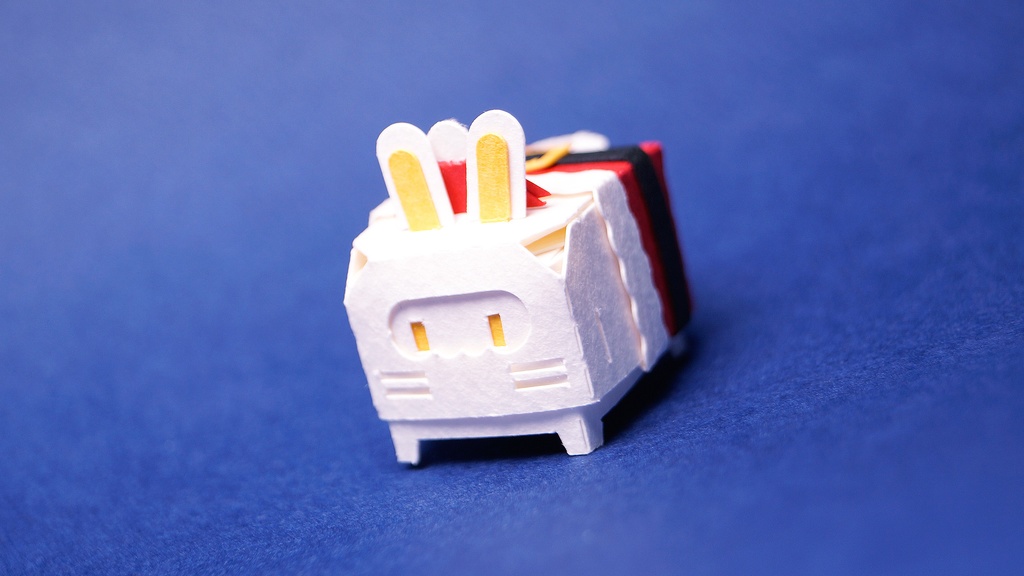 はこねこ サンタクロース うさぎ あか