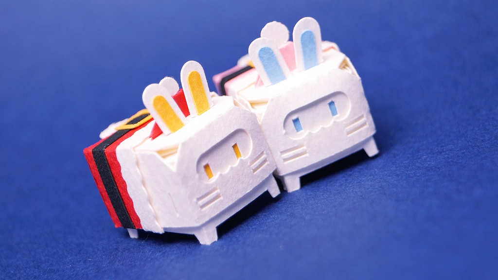 はこねこ サンタクロース うさぎ あか