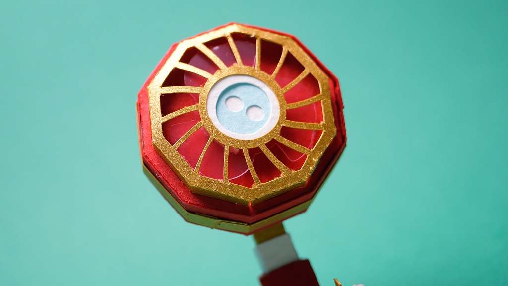 【扇風機ペーパークラフト】プーキィ 003