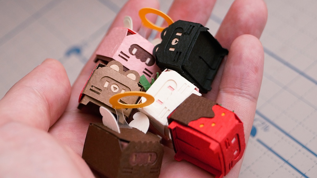 はこねこ チョコくま ミルク