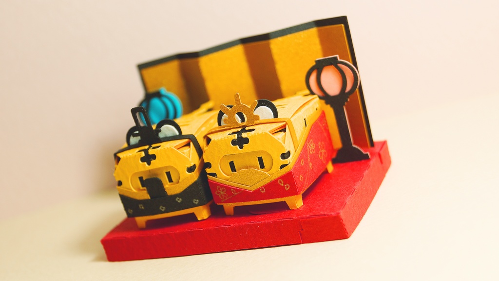 はこねこ ひなまつり とら