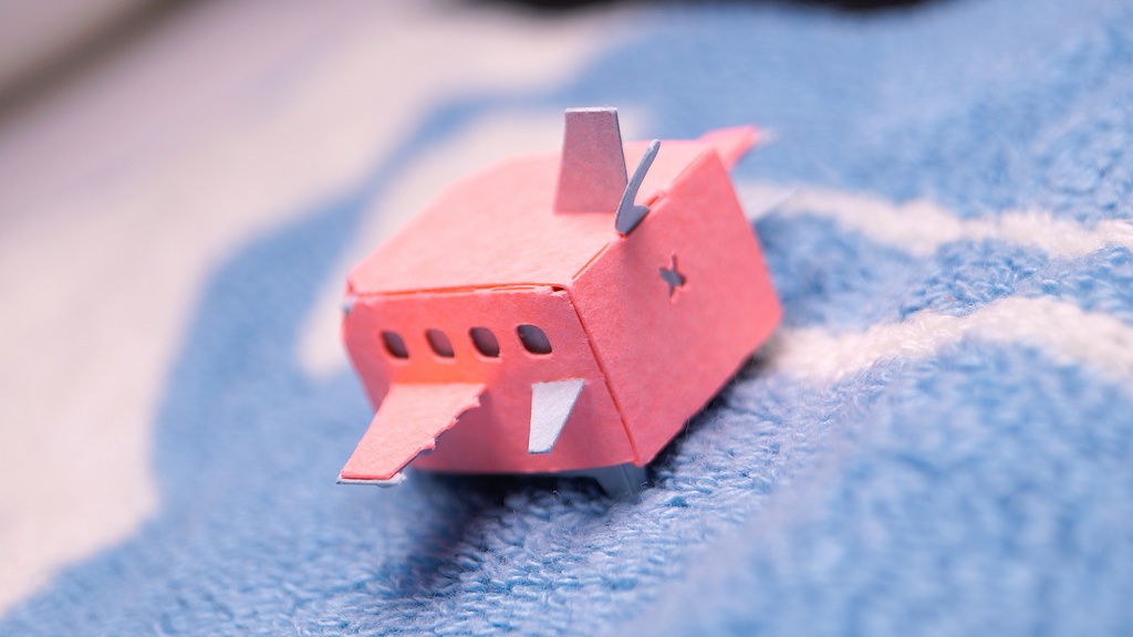 はこねこ ひこうき ピンク