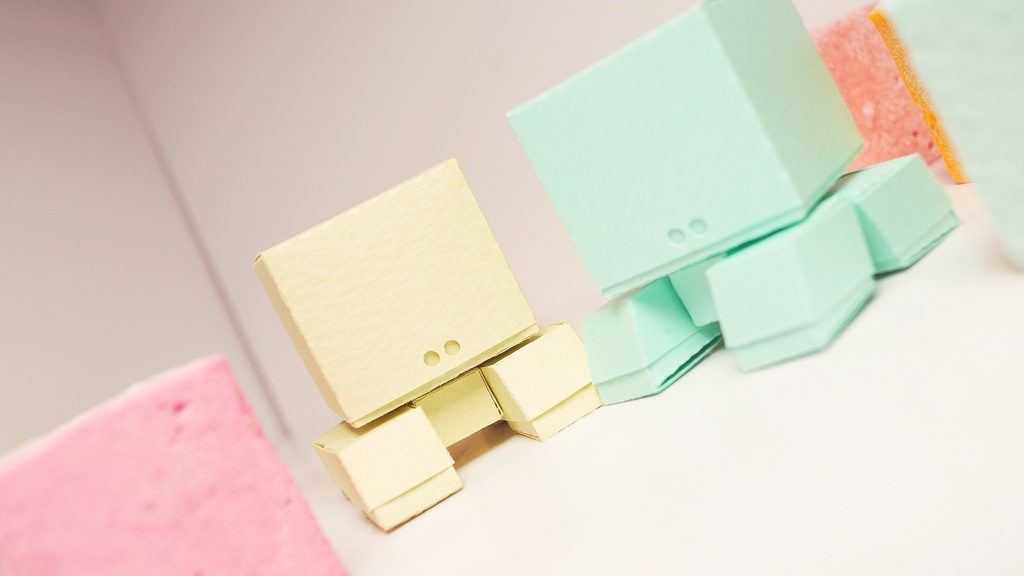 もヴゅ NO.3【ギモーヴ型ペーパークラフト】