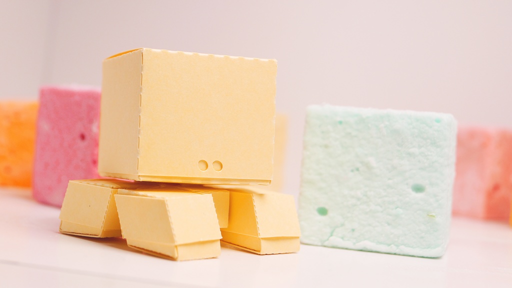 もヴゅ NO.3【ギモーヴ型ペーパークラフト】