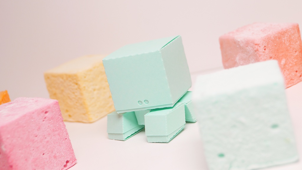 もヴゅ NO.2【ギモーヴ型ペーパークラフト】