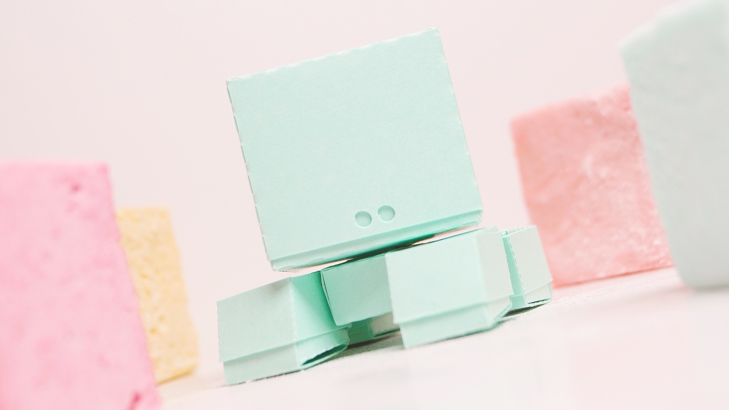 もヴゅ　NO.2【ギモーヴ型ペーパークラフト】