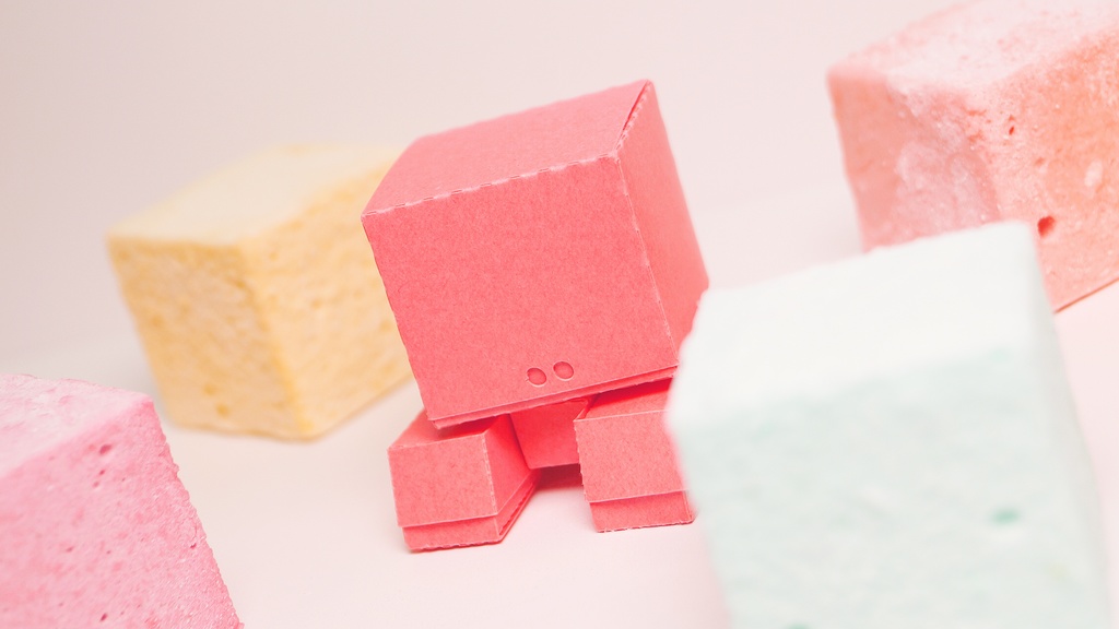 もヴゅ NO.1【ギモーヴ型ペーパークラフト】