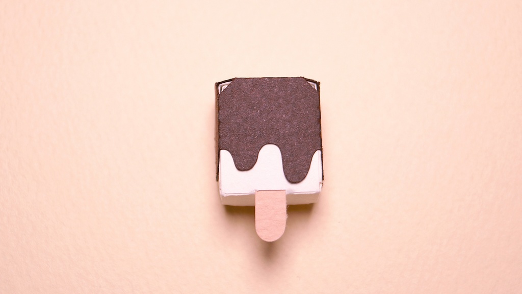 はこねこ アイス チョコがけバニラ