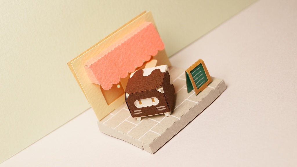 はこねこ アイス チョコがけバニラ