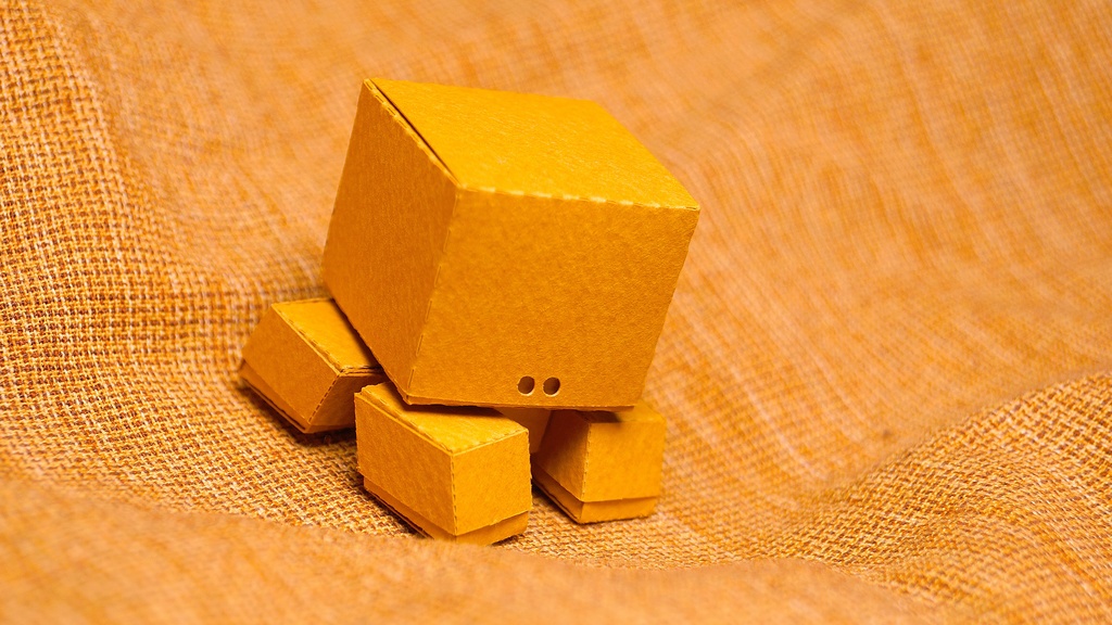 もヴゅ NO.4【ギモーヴ型ペーパークラフト】