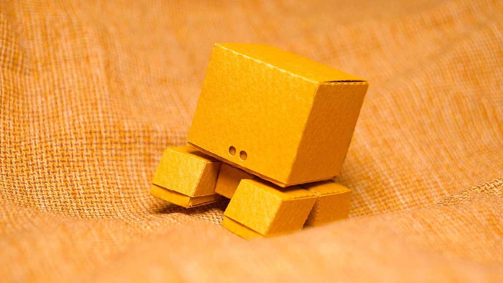 もヴゅ NO.4【ギモーヴ型ペーパークラフト】