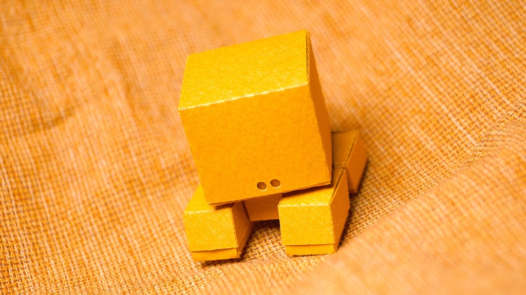 もヴゅ NO.4【ギモーヴ型ペーパークラフト】