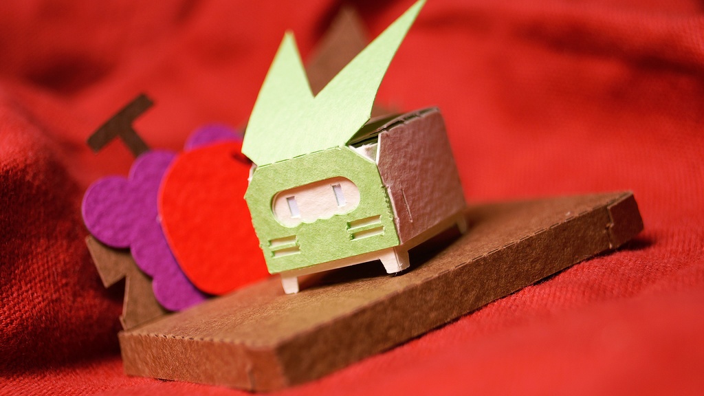 はこねこ りんごのうさぎ あおりんご