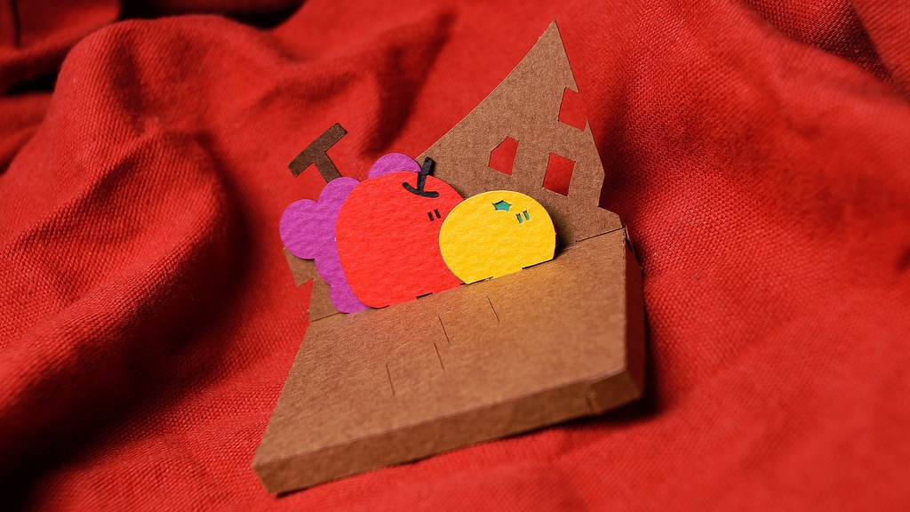 はこねこ りんごのうさぎ あおりんご